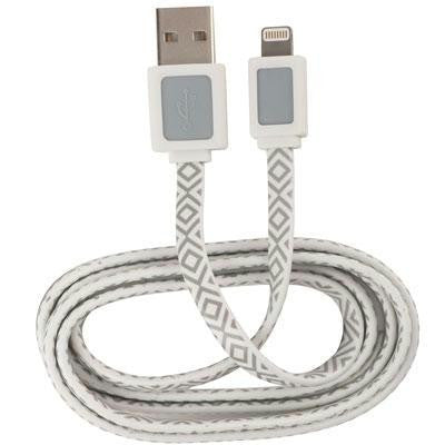Ar USB Lightning Cable Wht