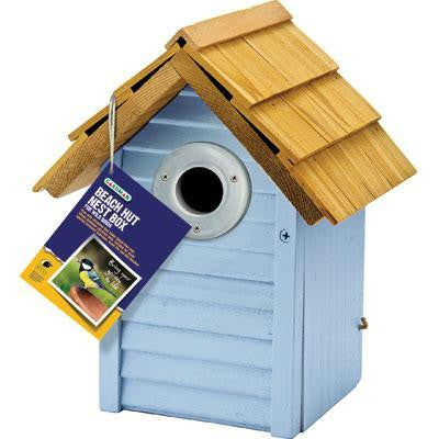 Country Cottage Nest Box  Blue