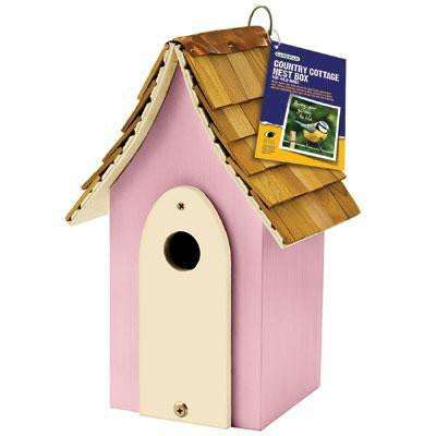Country Cottage Nest Box Pink