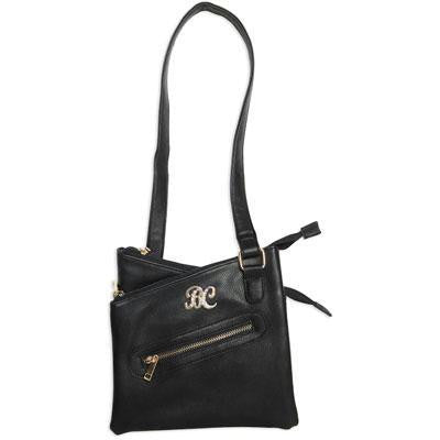 Cross Body Purse With Holster Blk