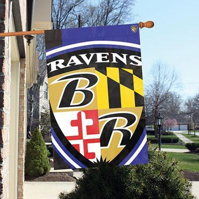 Ravens 2'x3' Bold Logo Banner