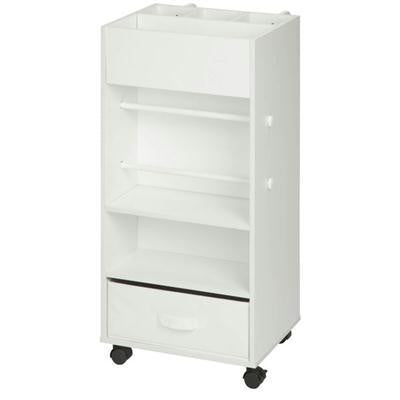 Storage Cart With Fabric Drawer