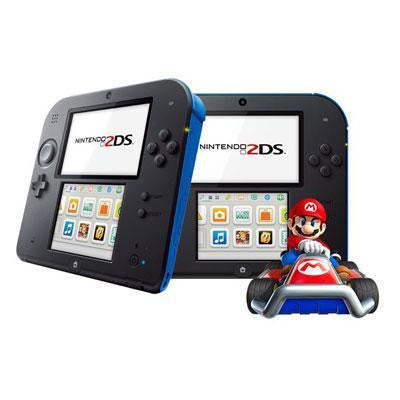 Nintendo 2ds Elec Blue With Mario