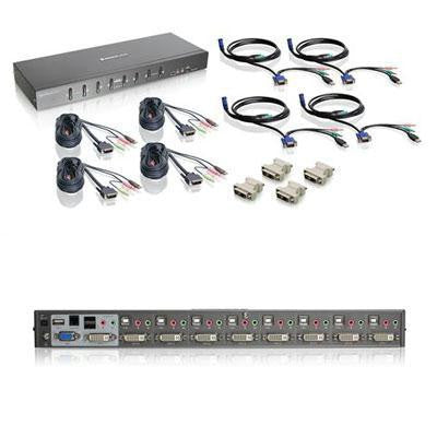 8 Port Dual Link DVI Kvmp Kit
