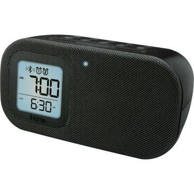 Bluetooth Dual Alarm Clock Blk
