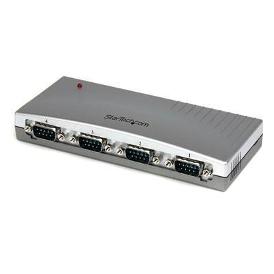 4 Port USB To Serial Hub