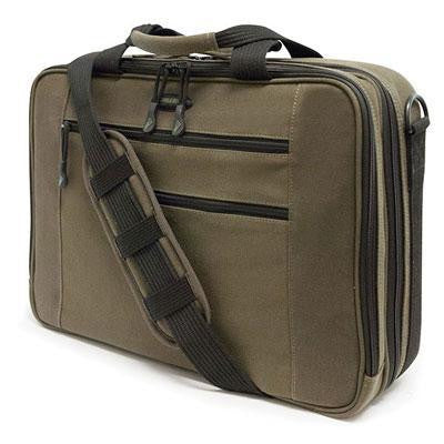 Canvas Eco Briefcase 16" Olive