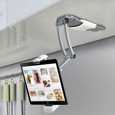 2in1 iPAD Kitchen Mount Stand