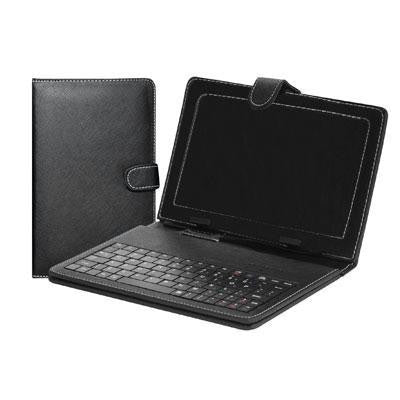 7" Tablet Keyboard With Case Blk