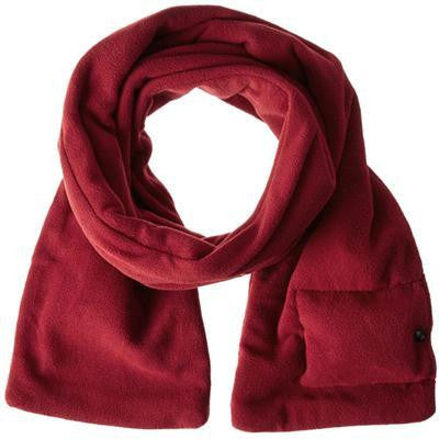 Battery Op Heated Scarf Red