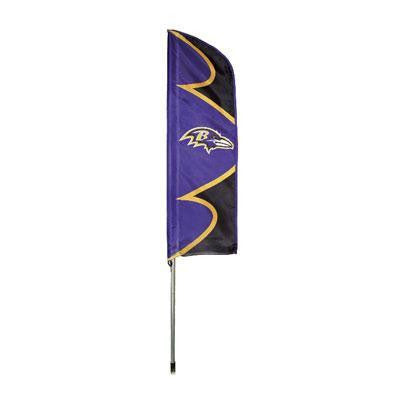 Ravens Swooper Flag And Pole
