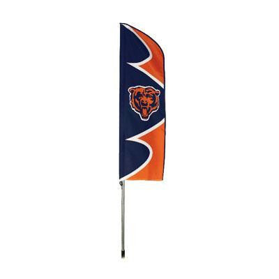 Bears Swooper Flag And Pole