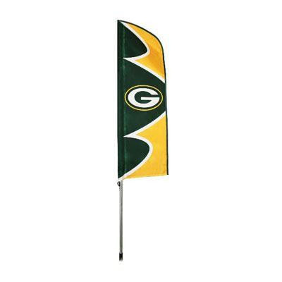 Packers Swooper Flag And Pole