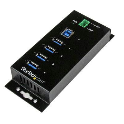 4 Port Industrial USB 3.0 Hub