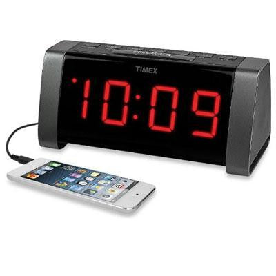 Dual Alarm Clock Radio Black