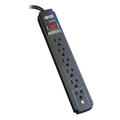 Surge 6 Outlet 15' Cord Black