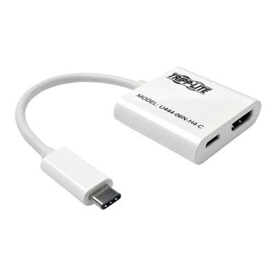 Usb C To HDMI Dp Adptr With Chrg