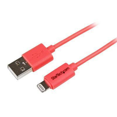 1m Pink Lightning USB Cable