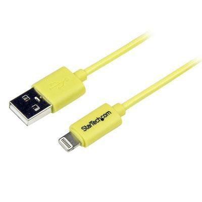 1m Yellow Lightning USB Cable