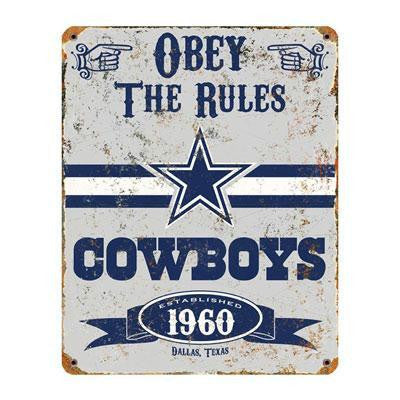 Cowboys Vintage Sign