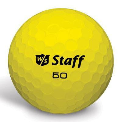 50 Elite Golf Balls Yellow