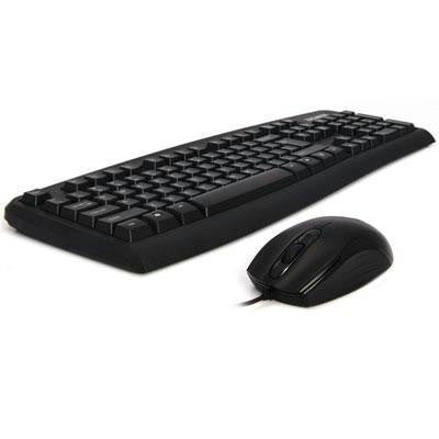 Usb Wired Kybrdmouse Combo Blk