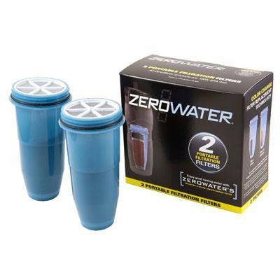 2 Pk Filters Trav Botle Blue Wh